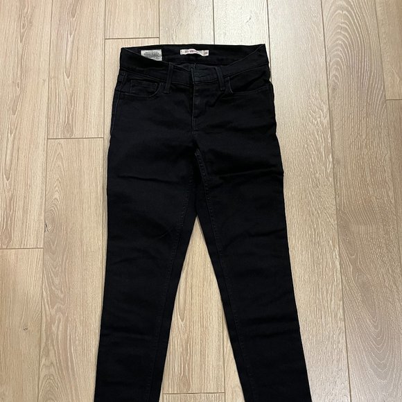 Levi's 710 Super Skinny Women's Jeans -  Black - Picture 1 of 4